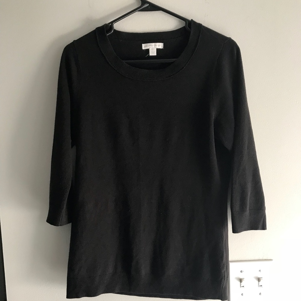 Black quarter sleeve sweater, New York and Company